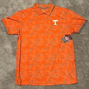 Tennessee Vols Orange and Gray Colosseum Polo